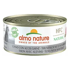 Almo Nature HFC Natural tuncis un mailītes 150g - konservi kaķiem