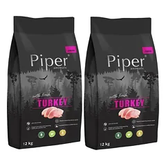 DOLINA NOTECI Piper Animals Junior su kalakutu 2x12kg 