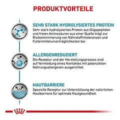 Royal Canin Veterinary Canine Anallergenic sausas maistas šunims, 5 - 9,9 kg — 3 nuotrauka