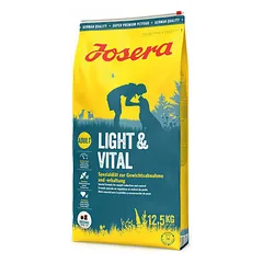 Josera Dog Super Premium Light & Vital, sausas maistas šunims 12,5 kg — 3 nuotrauka