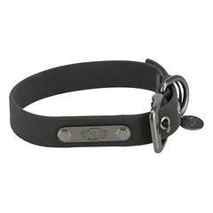 TRIXIE CityStyle antkaklis, PVC, S-M: 30-37 cm/20 mm, juodas