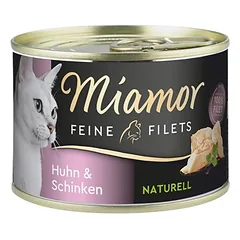Miamor Feine Filets Naturelle, drėgnas maistas katėms 6 x 156 g — 5 nuotrauka