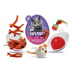 Joy & Toy Cat Snack Surprise, skanėstai katėms su vištiena / antiena / tunu N18 — 3 nuotrauka