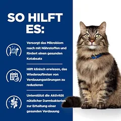 Hill's Prescription Diet Gastrointestinal Biome su vištiena, sausas maistas katėms — 5 nuotrauka