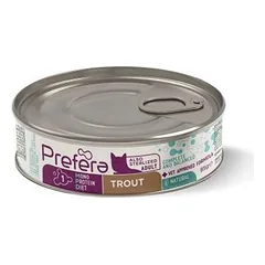 Fresh Farm Prefera MPD Adult Monoprotein Trout drėgnas maistas suaugusioms ir sterilizuotoms katėms su upėtakiu, 85 g