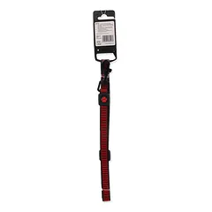 Active Dog Leash Strong S raudona nailoninė pavadė mažiems šunims su atspindinčia gija, 1,5×120 cm — 3 nuotrauka