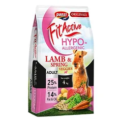 FitActive Originals Adult Hypoallergenic su ėriena ir pavasario daržovėmis, sausas maistas šunims