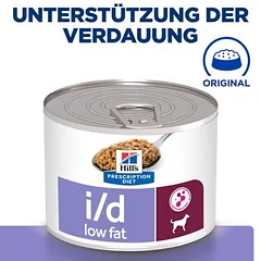 Hill's Prescription Diet i/d Low Fat Digestive Care drėgnas maistas šunims — 5 nuotrauka