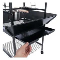 TIAKI laisvo laipiojimo vieta papūgoms, L 66,5 x B 63,5 x H 141 cm — 4 nuotrauka