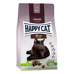 Happy Cat visavertis pašaras sterilizuotoms katėms su ėriena Sterilised WeideLamm, 4 kg — 2 nuotrauka