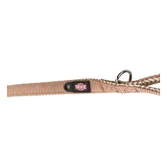 TRIXIE Premium pavadys, su neoprenu M-L 1m/20mm, šv. deim./karamelė — 3 nuotrauka