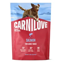 Carnilove ACTIVE Dog Salmon for Adult sausas pašaras šunims 1,5 kg