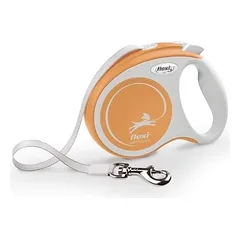 Comfort Plus juostinis pavadėlis, XS, iki 12 kg, 3 m, XS, iki 12 kg, 3 m, juostinis, šviesiai mėlynos spalvos — 5 nuotrauka