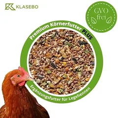 KLASEBO Premium Körnerfutter PLUS für Hühner, Gänse und Enten