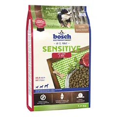 Bosch Sensitive su ėriena ir ryžiais 3 kg