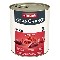 ANIMONDA GranCarno Junior kiauliena ir kalakutiena šuniukams 6×800 g