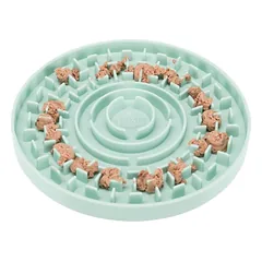 Trixie Licking Plate Junior interaktyvus laižymo dubenėlis, ø 15 cm, mėtų spalvos — 3 nuotrauka