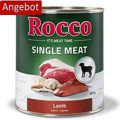 Sparpaket Rocco Single Meat 24 x 400 g / 800 g