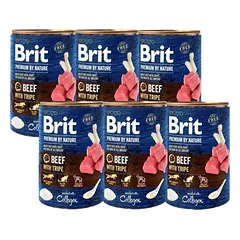 Brit Premium by Nature jautiena su triušiena 6x800g