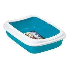 Georplast atvira kačių tualeto dėžutė junior, 38x28x10.5 cm — 3 nuotrauka