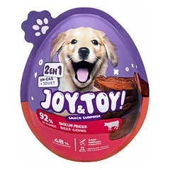 Joy & Toy Dog Snack Surprise Beef Coins