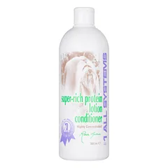 1 All Systems Super Rich Protein Lotion Conditioner - antistatinis kondicionierius visų tipų šunų ir kačių kailiui, 500ml — 4 nuotrauka