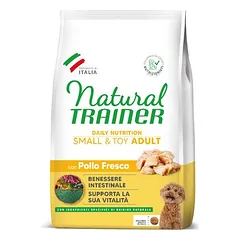 Natural Trainer Adult Small & Toy mit Huhn