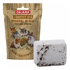 Dajana Country mix Mineral block fruit&vitamins nuotrauka