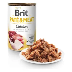 BRIT CARE Chicken Pate & Meat konservai šunims su vištiena ir jautiena 400 g — 2 nuotrauka