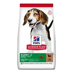 Hills Science Plan Dog Puppy Medium Breed with lamb 14kg