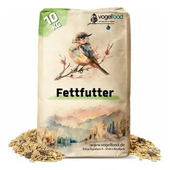 Fetffutter für Wildvögel Streufutter Futtermischung Vogelfood