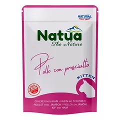 NATUA Natural Vištiena su kumpiu želėje kačiukams 70 g
