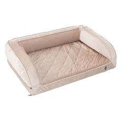 TIAKI Wellness minkštas sofos guolis šunims, L 100 x B 65 x H 30 cm, smėlio spalvos — 2 nuotrauka