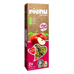 Comfy menu skanėstas žiurkėnams ir triušiams su obuoliais, 90g