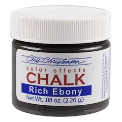 Chris Christensen Color Effects Chalk - spalvinimo pudra, Czarny / 2,26g — 4 nuotrauka
