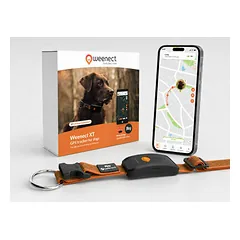 Weenect XT Orange GPS sekiklis šunims (su antkakliu)