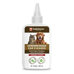 Veddelholzer 100 ml Ohrreiniger Tropfen für Hunde & Katzen