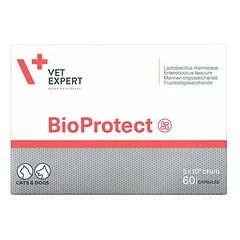 VetExpert Bioprotect kapsulės šunims ir katėms, 60 vnt.
