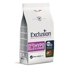 Exclusion Hypoallergenic mini mažų veislių šunų maistas su arkliena ir bulvėmis S 2 kg
