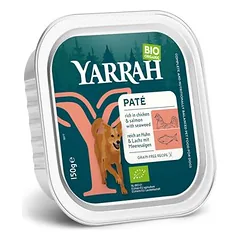 Yarrah Bio paštetas, drėgnas maistas šunims 12 x 150 g — 4 nuotrauka