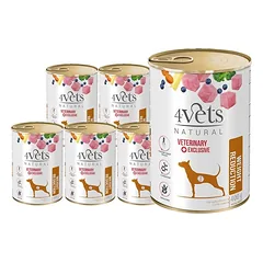 4Vets šunims Svorio mažinimas 6x400g