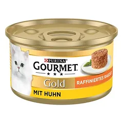 Gourmet Gold Raffiniertes Ragout drėgnas maistas katėms, ekonominė pakuotė 24 x 85 g — 2 nuotrauka