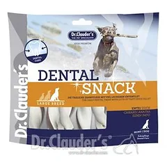 Dr. Clauder's Dental Snack large breed dantų skanėstai šunims 500 g — 2 nuotrauka