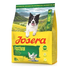 JOSERA Festival 12x900g skirtas išrankiesiems šunims su skaniu padažu