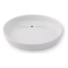 HAP keramikinis dubenėlis katei, baltas 215ml