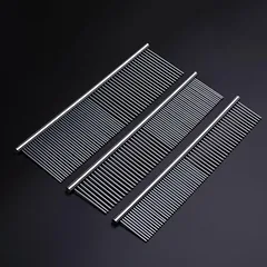 Jargem Combs 19 cm - metal comb with mixed tooth spacing - Length: pin length: