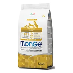 Monge adult All Breeds Chicken sausas pašaras 12kg