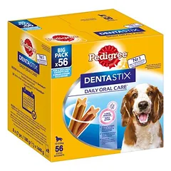 112 x Pedigree Dentastix kasdienė dantų priežiūra / Fresh kasdienis gaivumas, skanėstai šunims — 5 nuotrauka