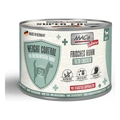 MAC's Dog Vetcare svorio kontrolei, drėgnas maistas šunims 6 x 200 g
