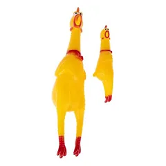zooplus Basics žviegiantis viščiukas, Dydis S: L 16,5 x B 4,5 x H 4 cm — 4 nuotrauka